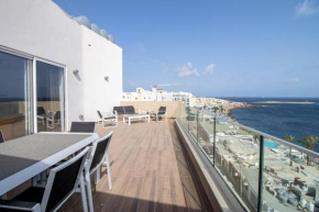 Stunning sea views from a gorgeous penthouse